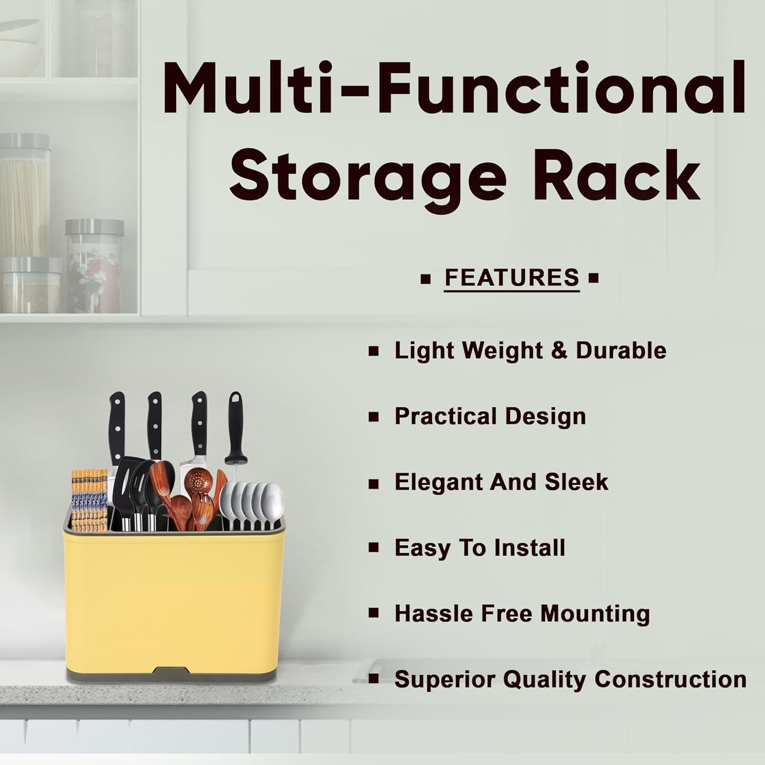 Kitchen Storage Holder Spoon Fork