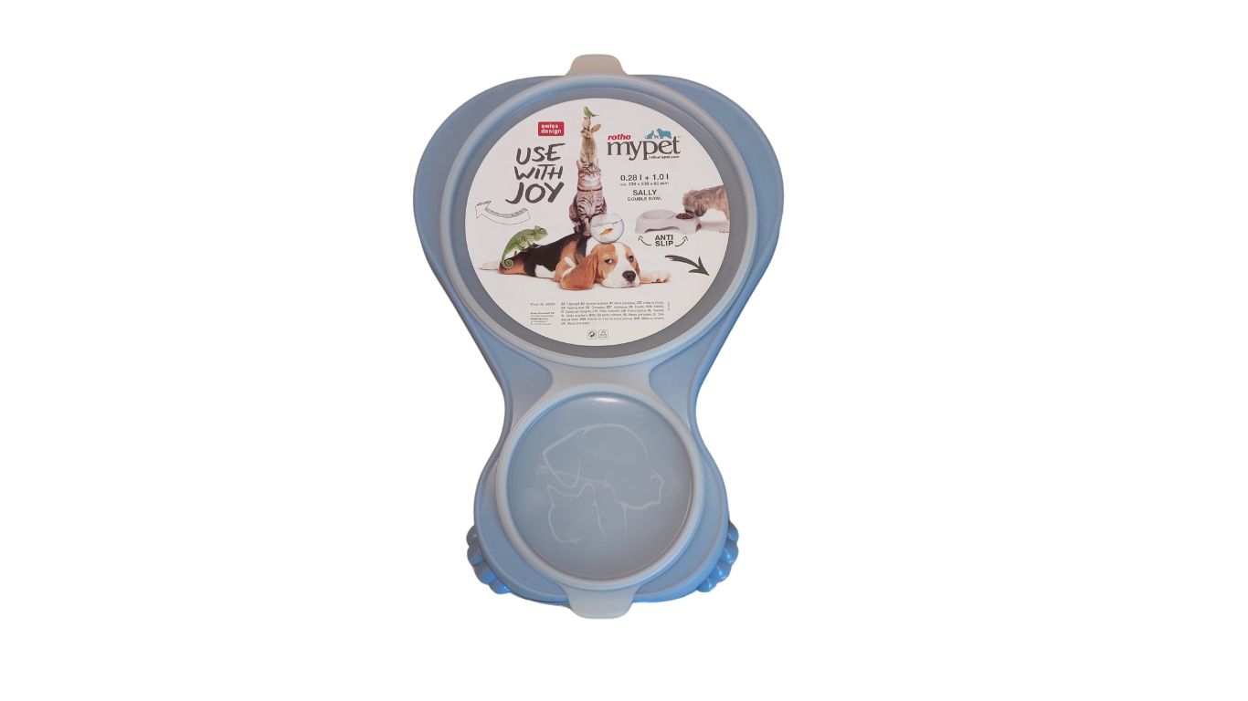 Rotho Double Food Bowl l SALLY