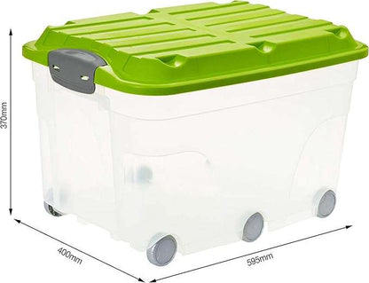 Storage Roller with 6 wheels by Rotho - Made in Switzerland