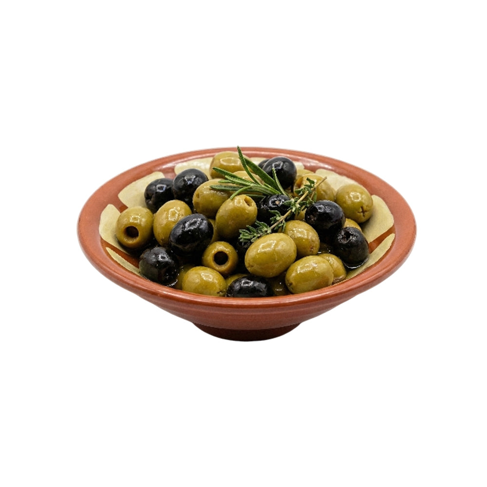 Phoenix 6-Pcs Melamine Traditional Bowl for Serving Olive 12.5cm