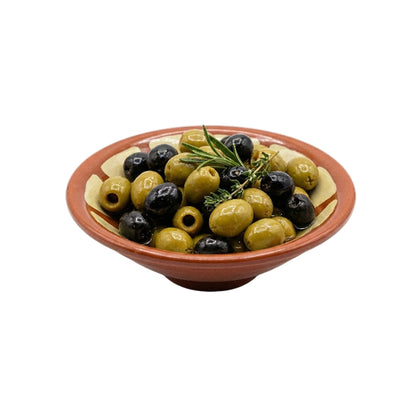 Phoenix 6-Pcs Melamine Traditional Bowl for Serving Olive 12.5cm
