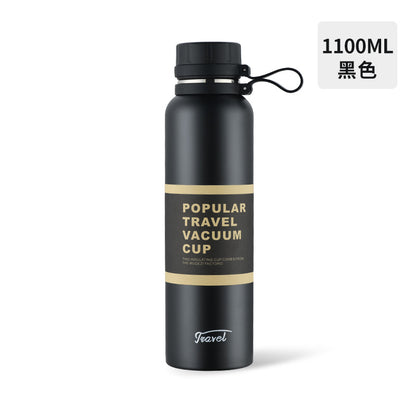 1100-ml Portable Stainless Steel Insulation Pot Spray Plastic with Handle