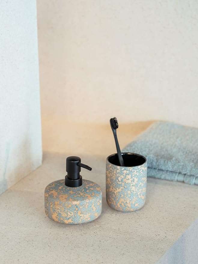 Wenko Felina Ceramic Bathroom Accessory Set 2 Pieces