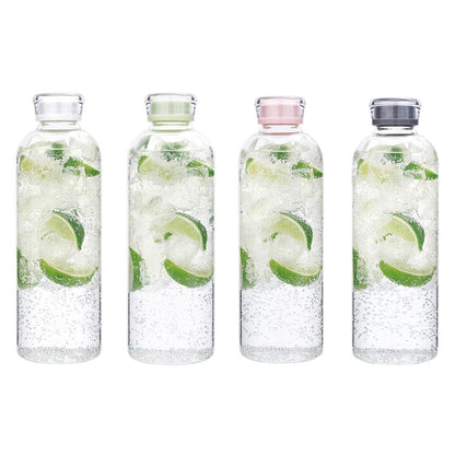Danny Home Borosilicate Glass Beverage Bottle 1000ml
