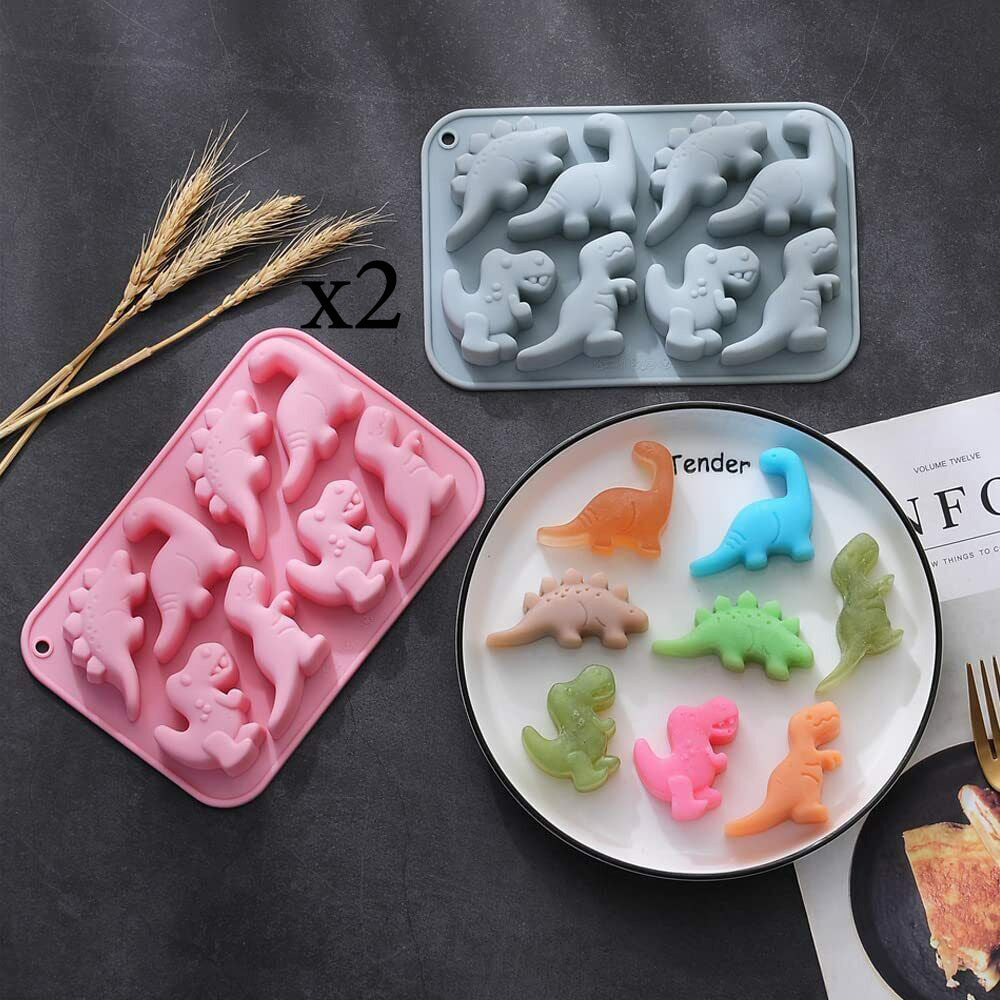 Ice-o-Saurus Silicone Ice Trays – Set of 2pcs
