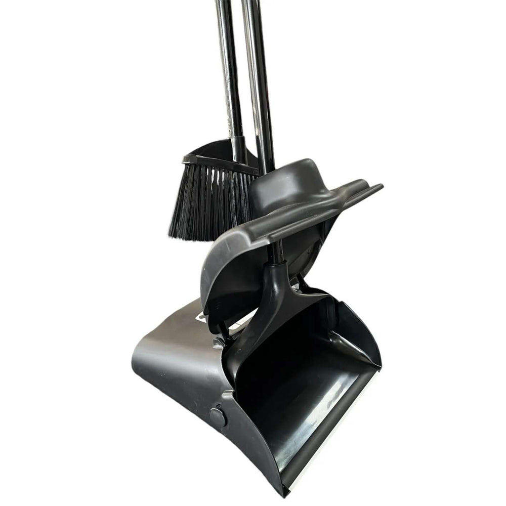 Danny Home 2-Pcs Compact Dustpan & Broom Set