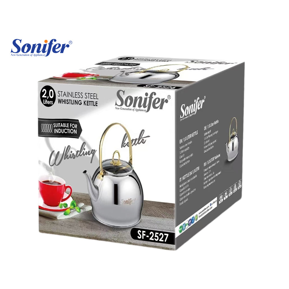 Sonifer 2L Stainless Steel Tea Pot SF-2527