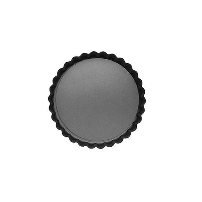 Danny Home 4-Pcs Carbon Steel Premium quality , Non-stick Detachable Mini Round Tart Pan 11.8cm