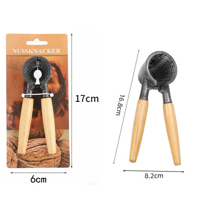 Walnut Cracker Zinc Die-Cast Champagne