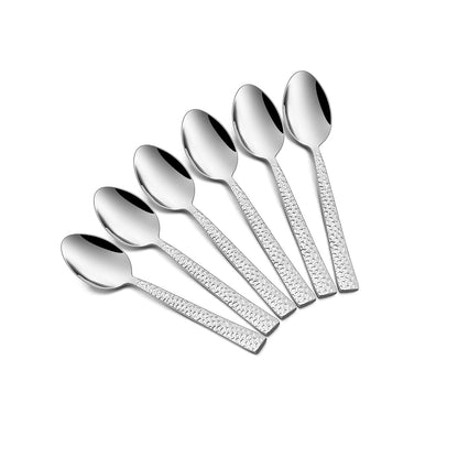 Danny Home 6-Pieces Stainless Steel Coffee Spoon Silverware Flatware