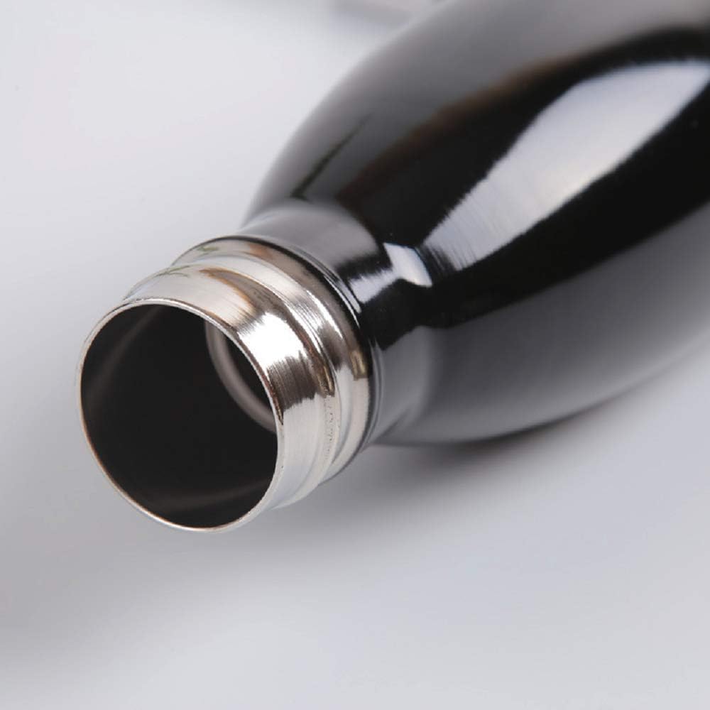Stainless Steel Double Wall Vacuum Insulated Flask Water Bottle – Black
