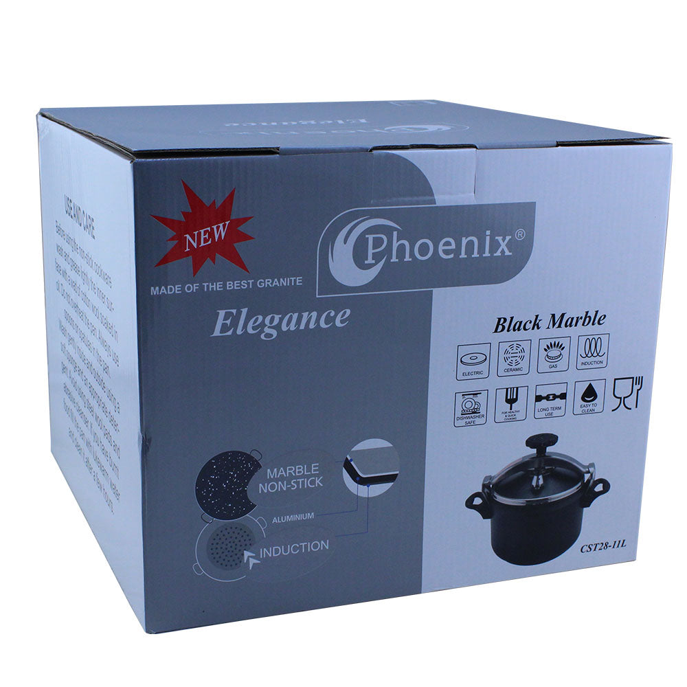 Phoenix, Professional Granite Pressure Cookware, “Presto”