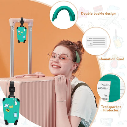 Silicone Travel Luggage Tags