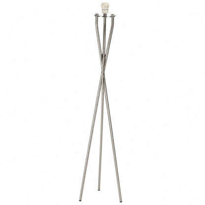 Modern Tripod Floor Lamp with Fabric Lampshade
