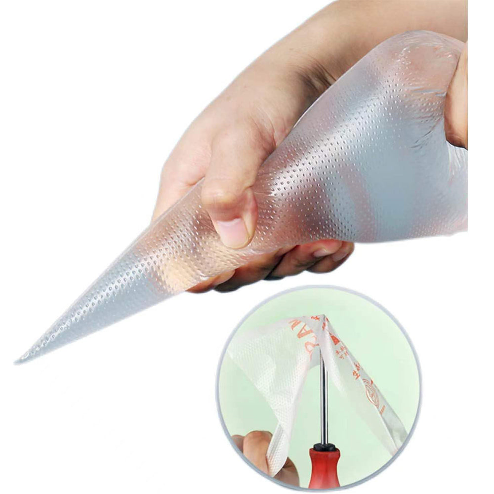 50-pcs Piping Bags Anti Burst Disposable Cake Decorating Bags 17*25cm