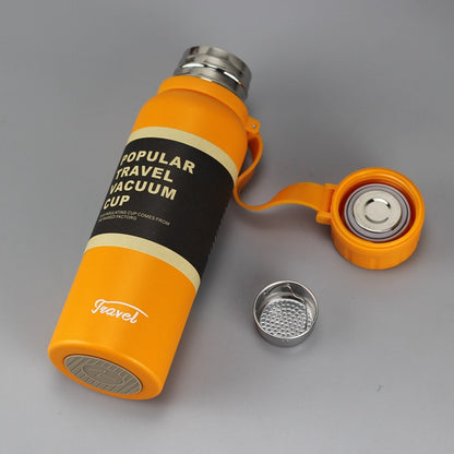 1100-ml Portable Stainless Steel Insulation Pot Spray Plastic with Handle