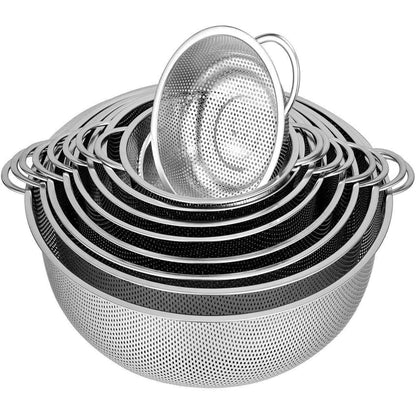 Vegetable Strainer Stainless Steel Colander with Handle