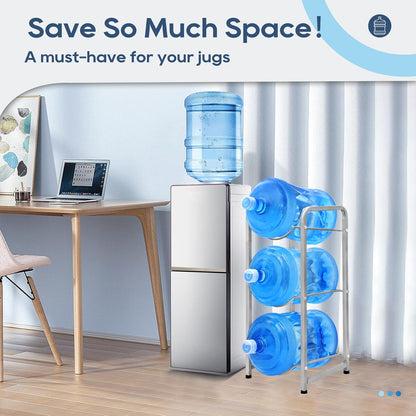 Water Can Stand – Heavy-Duty Metal Rack Organizer