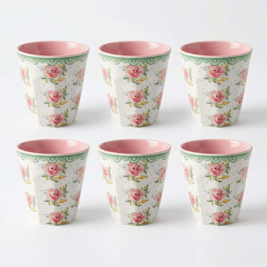 Migros Melamine Set of 6 Cups -270 mL
