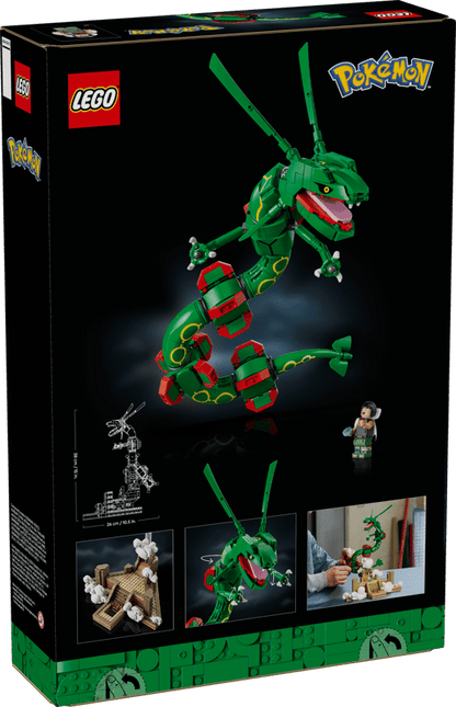 LEGO Pokémon - Rayquaza Collectible Building Set for Adult Fans - 72168