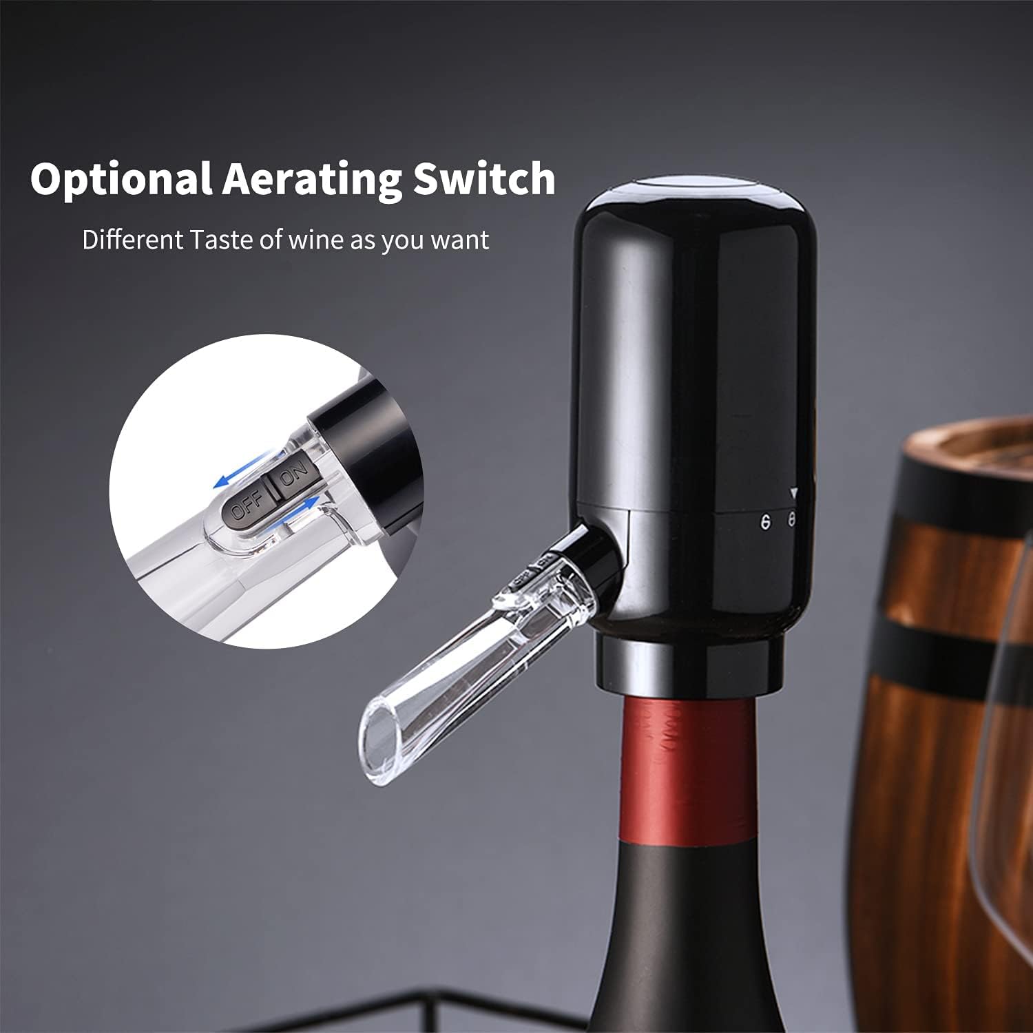 KLT Electric Wine Dispenser Pump with Silicone Tube