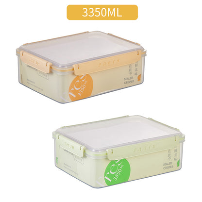 Microwave plastic Food Storage With Smart Lock Lids 3350ml
