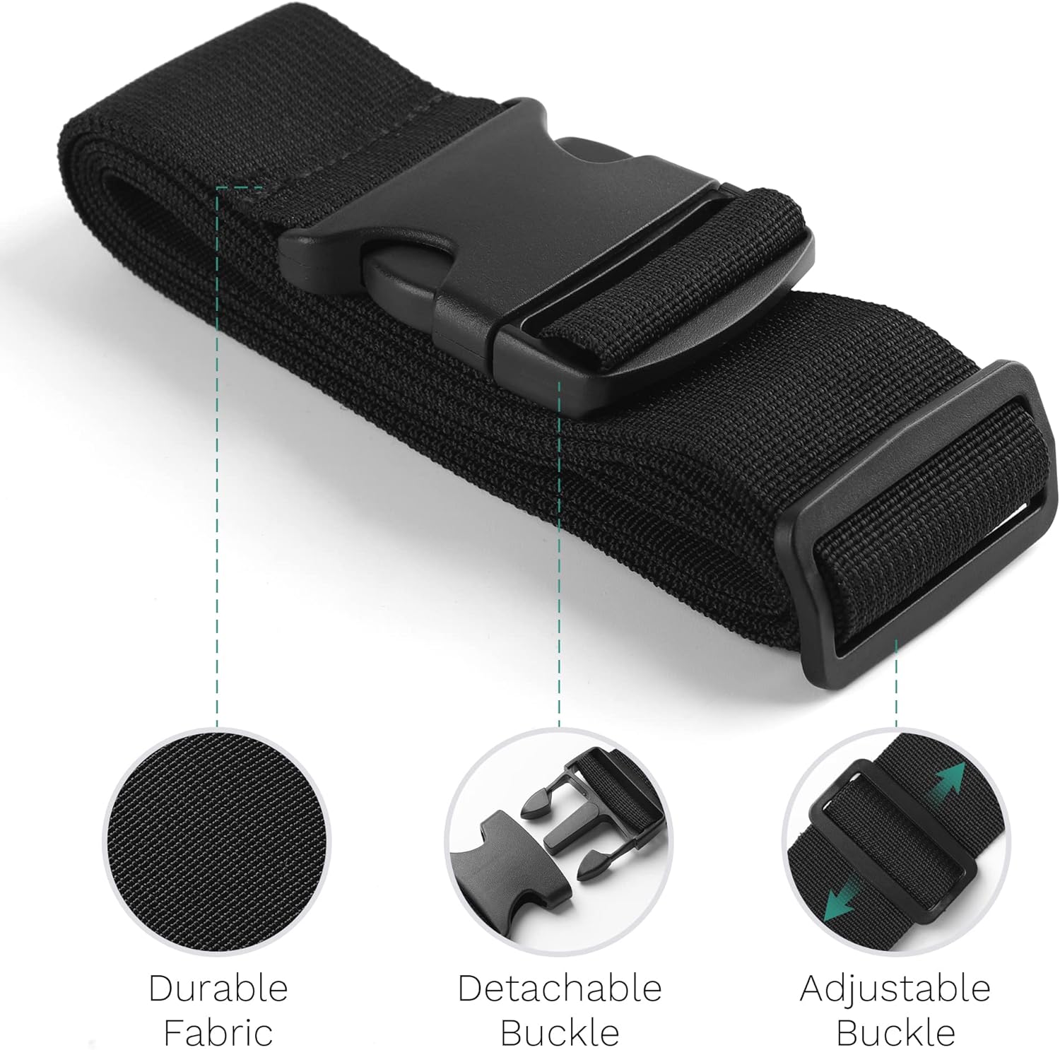 1-Piece Luggage Straps Suitcase Tag