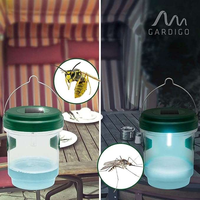 LED Solar Insect Trap 2-Pack By Wenko