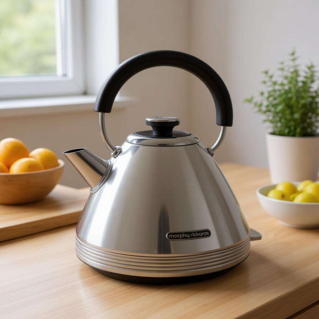 Venture Pyramid Kettle - Polished -1.5L by Morphy Richards