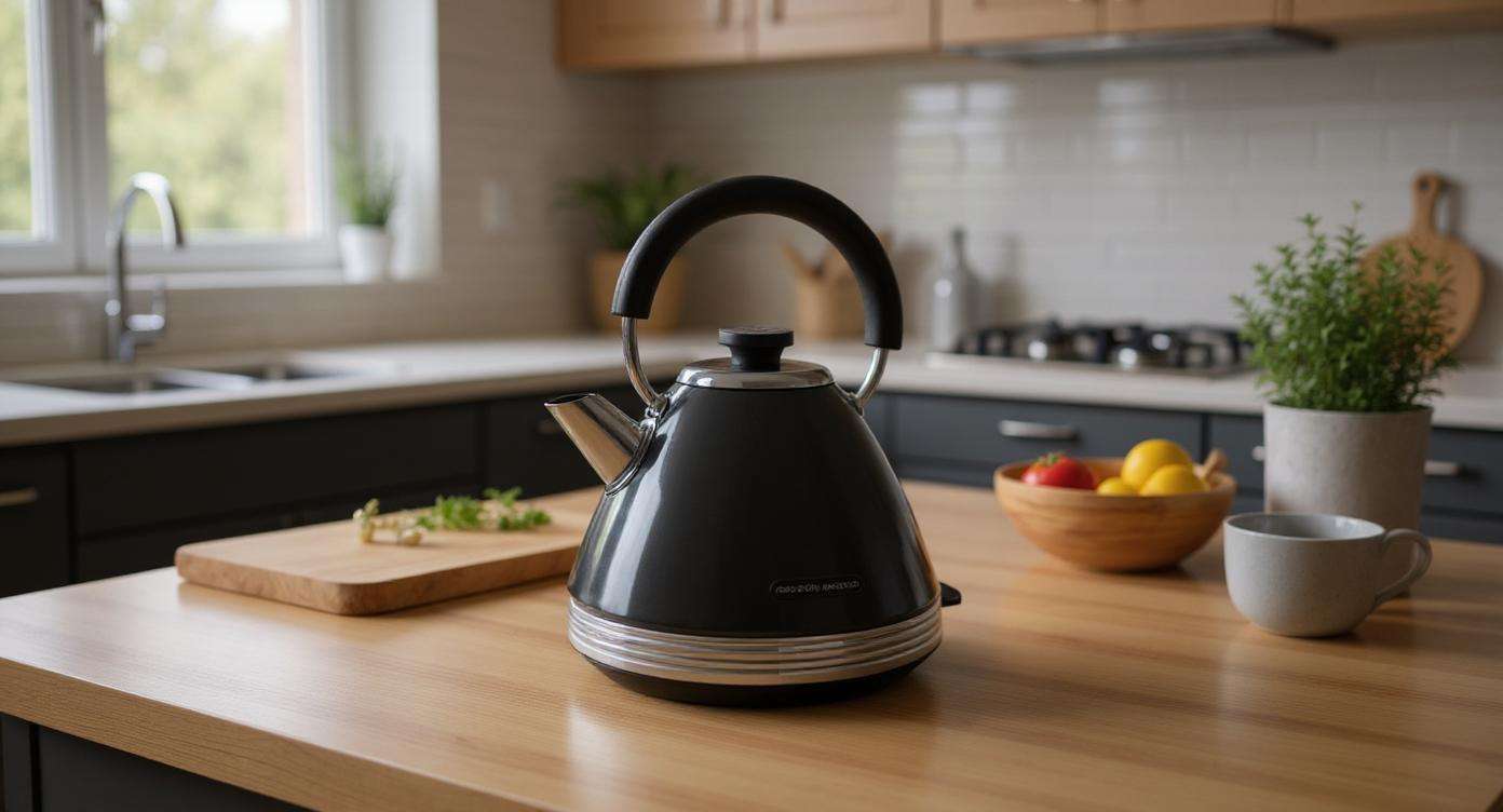 Venture Pyramid Kettle – Black -1.5L by Morphy Richards