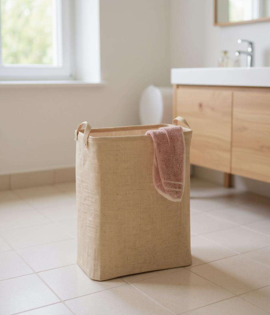 Square Juna Laundry Jute Basket by Wenko