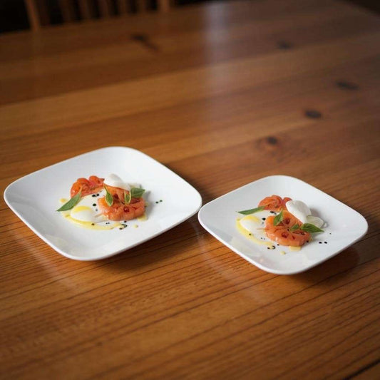 Set of 2 Porcelain Dinner Plates by Blomus