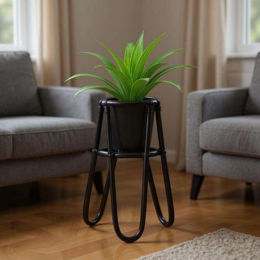 Furnilux – Plant Pot Stand Small Black By-Boo