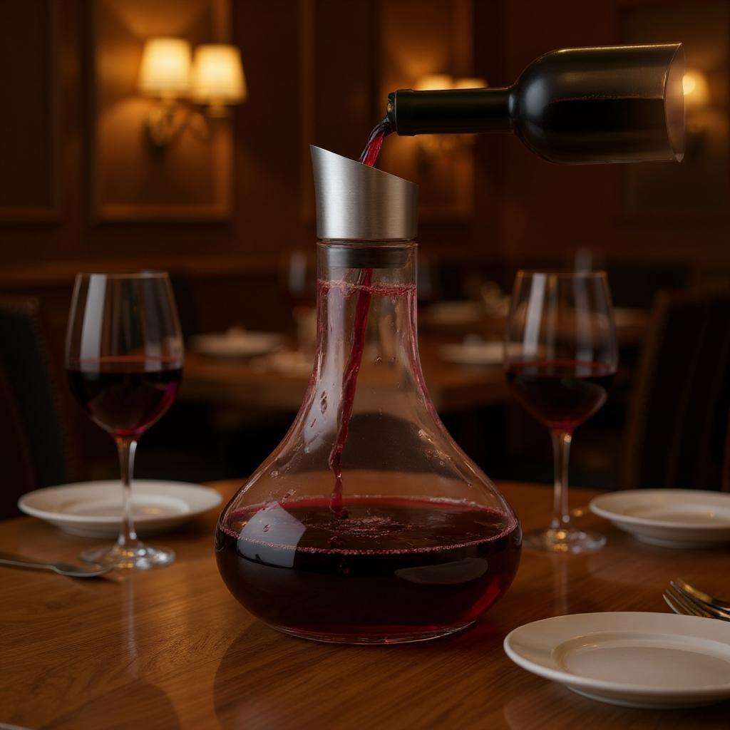 Wine Decanter with Aerator and Pourer by Blomus