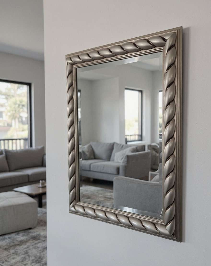 Amalia Silver Wall Mirror – Made in Germany