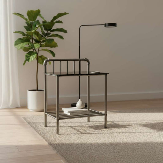 Lucia Industrial Side Table