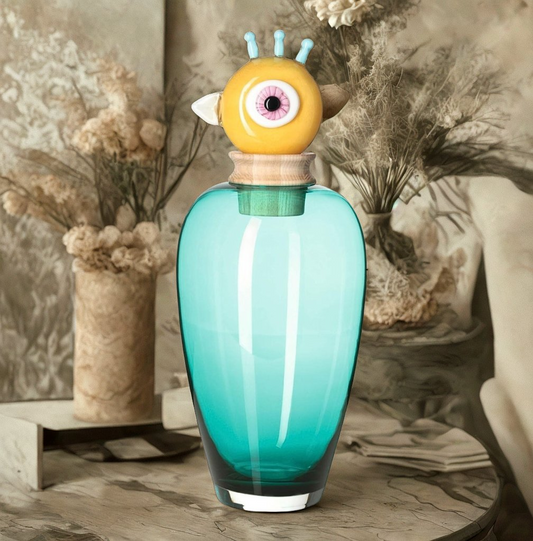 Papageno Vase Blue "45cm" by Leonardo