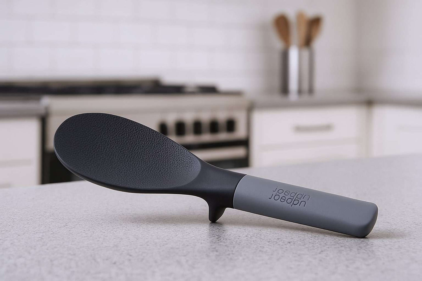 Elevate Fusion Rice Spoon, Slate by Joseph Joseph