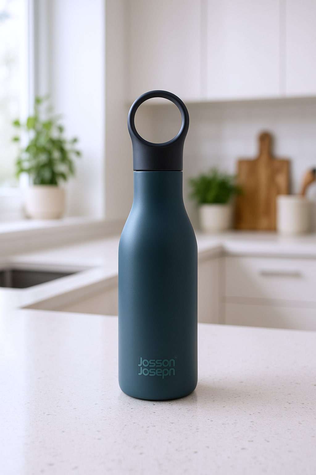 Loop Water Bottle Blue By Joseph Joseph