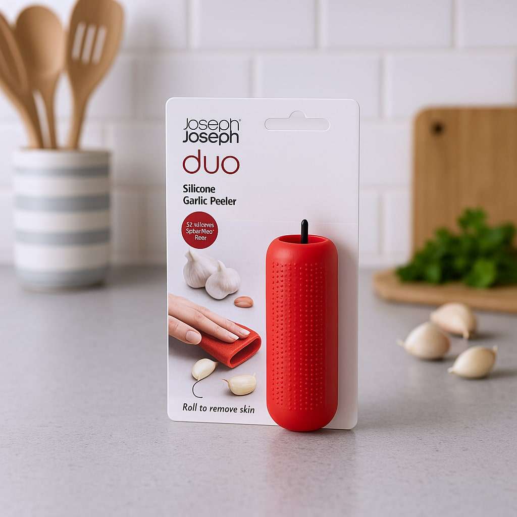 Duo Silicone Garlic Peeler By Joseph Joseph