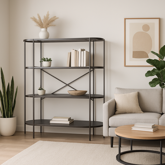 Burly Metal Bookcase by By-Boo