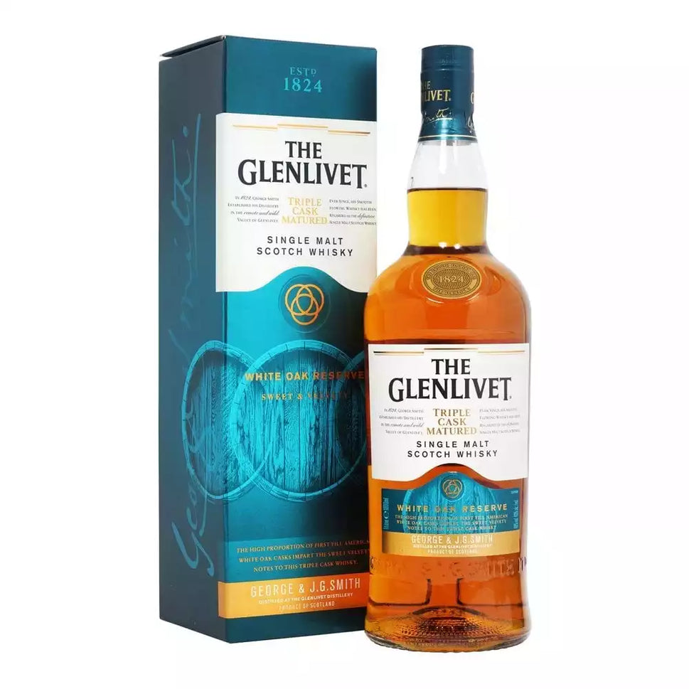 The Glenlivet Triple Cask Oak Single Malt Whiskey / 1L