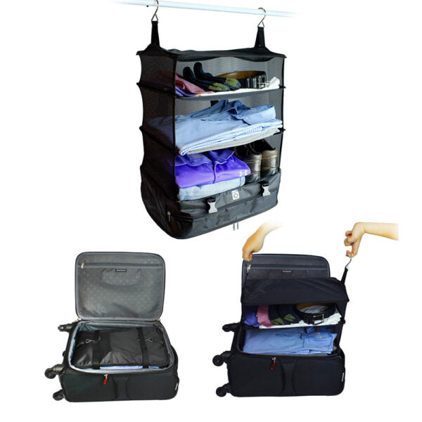 Stow-N-Go Travel Luggage Organizer