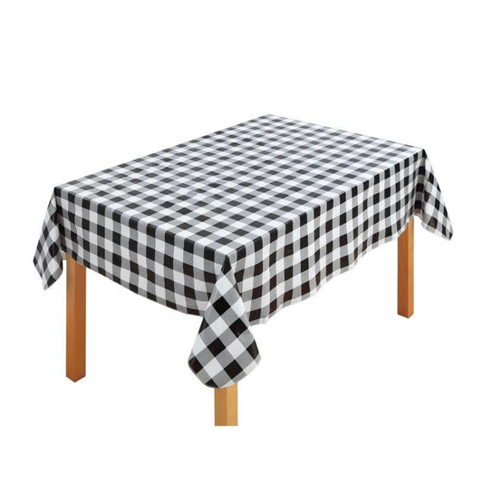 Tablecloth check grey 180x140cm(By Wenko)