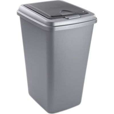 SUNDIS Touch Trash Can - Push-to-Open - 30L
