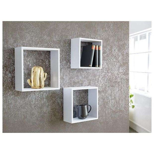 3 Cube Floating Shelves