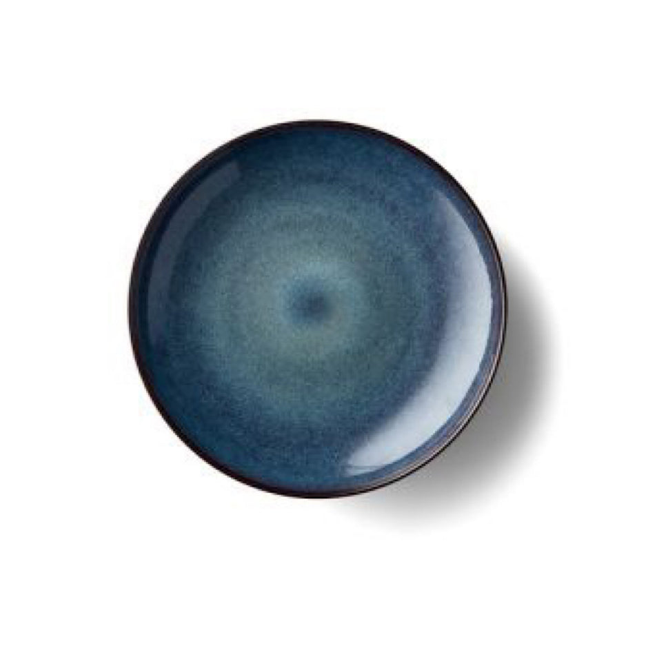 Stoneware Serving Dish 40cm Black Dark Blue (821187)