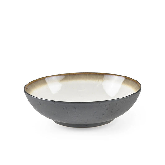 Pasta Bowl 20cm Grey Cream Bitz (11199)