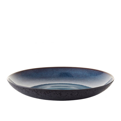 Stoneware Serving Dish 40cm Black Dark Blue (821187)