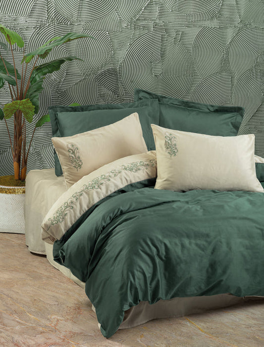 Brode Satin Double Duvet Cover Set Andy